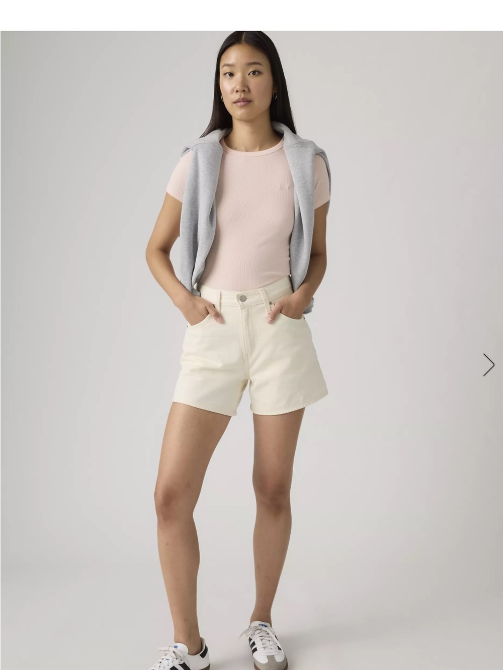 Levi's Cinch Waist Mid-Thigh Shorts NWOT